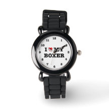 Ich höre meine Boxernummer Wristwatch