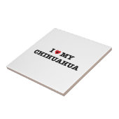 Ich höre meine Chihuahua Fliese (Seite)