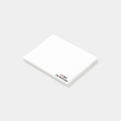 Ich höre meine Dackel Post-it-Hinweise Post-it Klebezettel (angewinkelt)