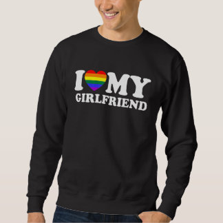 Ich höre meine Freundin Lgbtq Pride Monat Matching Sweatshirt
