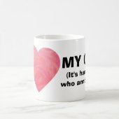 Ich höre meine Katze, es sind Menschen, die mich T Kaffeetasse (Mittel)