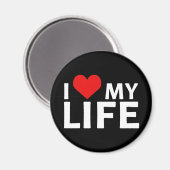 Ich höre meine Lebenssammlung Magnet (Vorderseite/Rückseite)