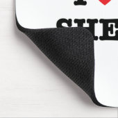 Ich höre meine Sheltie Mousepad (Ecke)