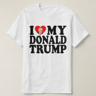 Ich höre meinen Donald Trump 47. Präsident T-Shirt