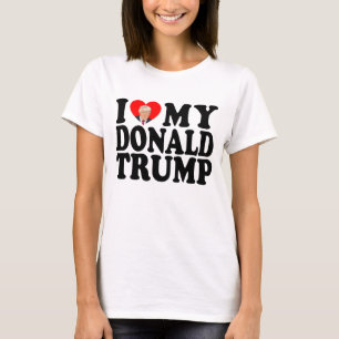 Ich höre meinen Donald Trump 47. Präsident T-Shirt