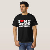 Ich höre meinen Freund von Autistik T-Shirt (Vorne ganz)