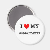 Ich höre meinen GODAUGHTER Magnet (Vorderseite/Rückseite)