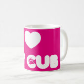 Ich höre meinen Mund Kaffeetasse (VorderseiteRechts)