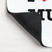 Ich höre meinen Mutt Mousepad (Ecke)