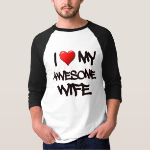 Ich höre meinen Phantastischen Ehefrau T - Shirt