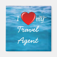 Ich höre meinen Travel Agent Magneten