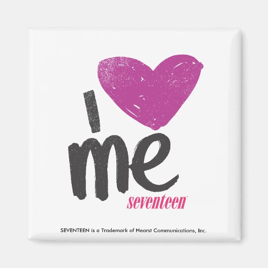 Ich höre mich Lila Magnet (Vorne)