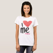 Ich höre mich pink. T-Shirt (Vorne ganz)