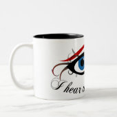 "Ich höre mit der Tasse #3 meiner Augen" (Links)