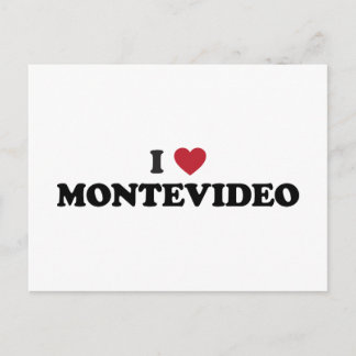 Ich höre Montevideo Uruguay Postkarte