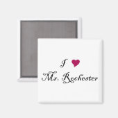Ich höre Mr. Rochester Magnet (Vorderseite/Rückseite)
