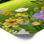 Ich höre Natur Poster (Ecke)