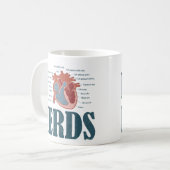 Ich höre NERDS Kaffeetasse (Vorderseite Links)