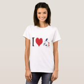 Ich höre Neufundland T-Shirt (Vorne ganz)