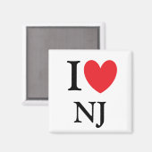 Ich höre New Jersey Magnet (Vorderseite/Rückseite)