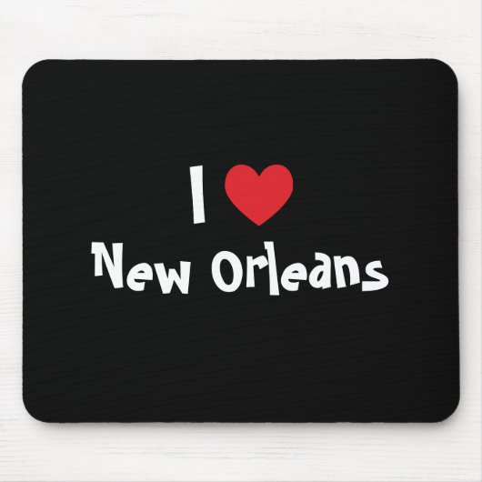 Ich höre New Orleans Mousepad (Vorne)