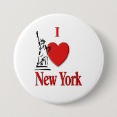 Ich höre New York Button (Vorderseite)