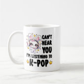 Ich höre nicht, dass ich K-p höre Kaffeetasse (Links)