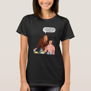 Ich höre nicht immer auf Rock und Roll Retro Coupl T-Shirt