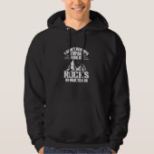 Ich höre nicht immer auf und schaue mir Rocks Geol Hoodie (Vorderseite)