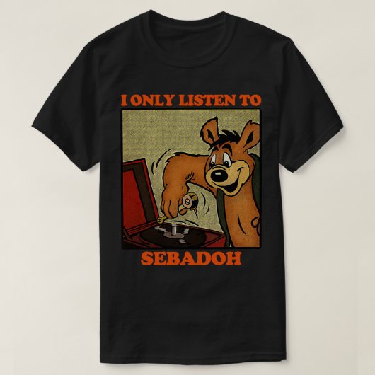 Ich höre nur Sebadoh Retro Comic Design T-Shirt (Design vorne)