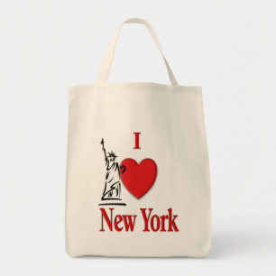 Ich höre NY Tragetasche