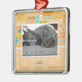 Ich höre ornament aus metall (Links)