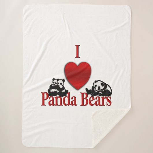 Ich höre Panda Bears Sherpadecke (Vorderseite)