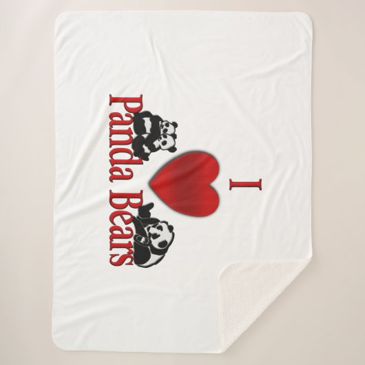 Ich höre Panda Bears Sherpadecke (Vorderseite)