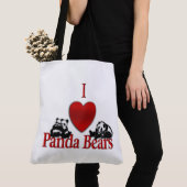 Ich höre Panda Bears Tasche (Von Nahem)