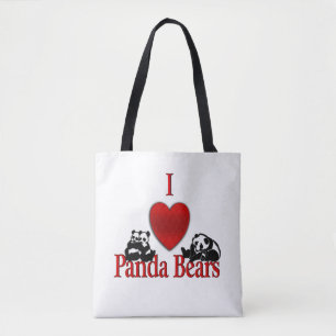 Ich höre Panda Bears Tasche