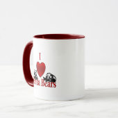 Ich höre Panda Bears Tasse (Vorderseite Links)