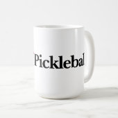 Ich höre Pickleball gefüllt Herz Rosa und Rot Kaffeetasse (VorderseiteRechts)