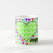 Ich höre Pickleball Green Pickleball Gefülltes Her Kaffeetasse (Mittel)
