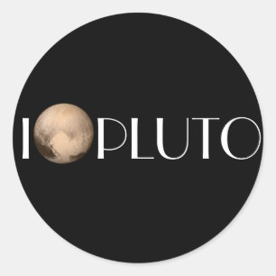 Ich höre Pluto New Horizon Sticker