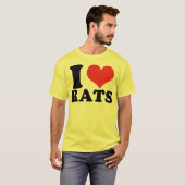 Ich höre Rats Basic T-Shirt (Vorne ganz)