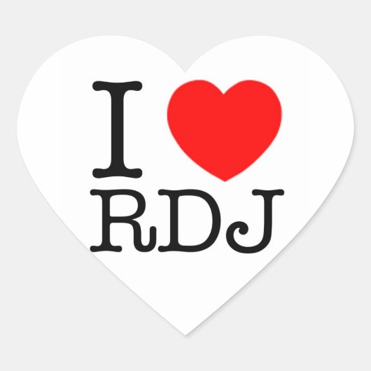 Ich höre Robert Downey Jr. Aufkleber (Vorderseite)