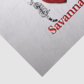 Ich höre Savannah Cat Silver Seidenpapier (Ausschnitt)