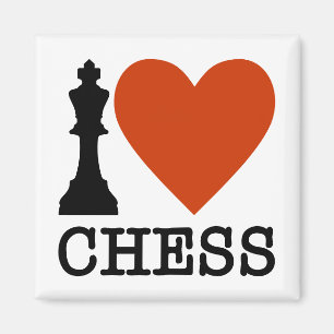 Ich höre Schach Magnet