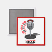 Ich höre Sean zu Magnet (Vorderseite/Rückseite)