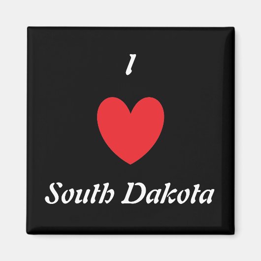 Ich höre South Dakota Magnet (Vorne)
