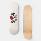 Ich höre Sport Skateboard (Vorderseite)