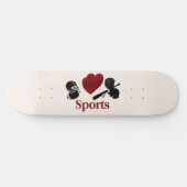 Ich höre Sport Skateboard (Horizontal)