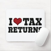 Ich höre Steuererklärungen Mousepad (Mit Mouse)