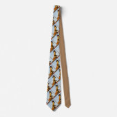 Ich höre Südafrika Blue Sky Giraffen Krawatte (Vorderseite)